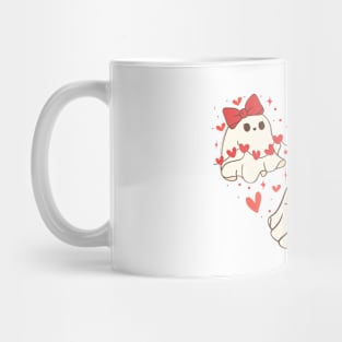 Spooky love, Valentine Ghost Mug